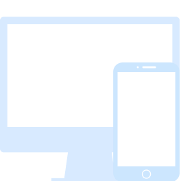 Monitor and mobile icon